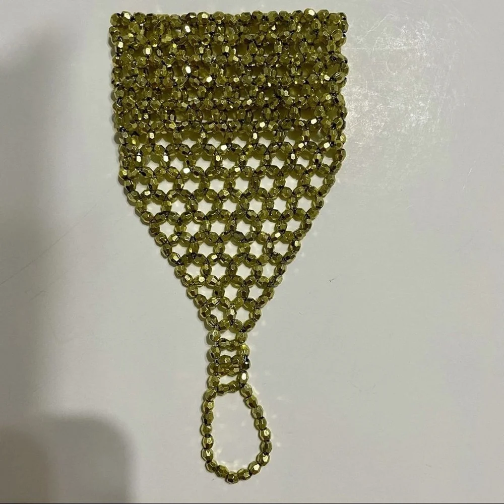 Exotic Belly Dancing Fashion Beaded Slave Bracelet - Picture 3 of 10
